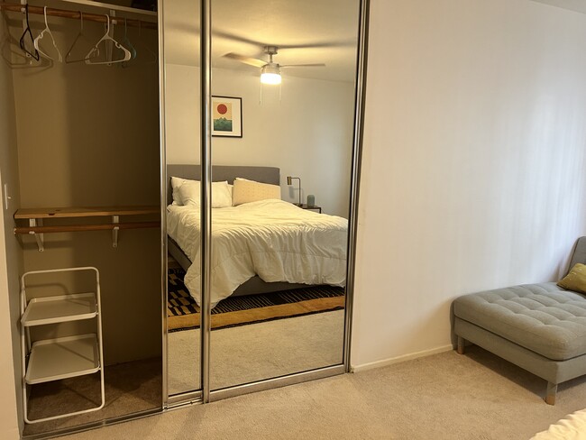 One of two Spacious Mirrored Closets - 5651 Sumner Way