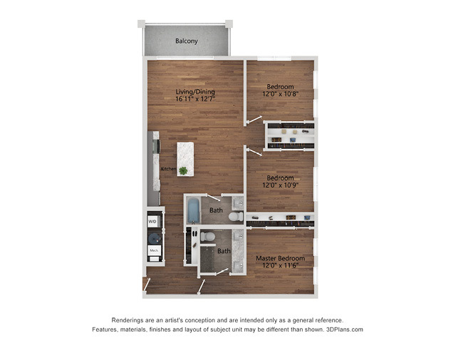 Floorplan - Monroe Aberdeen Place