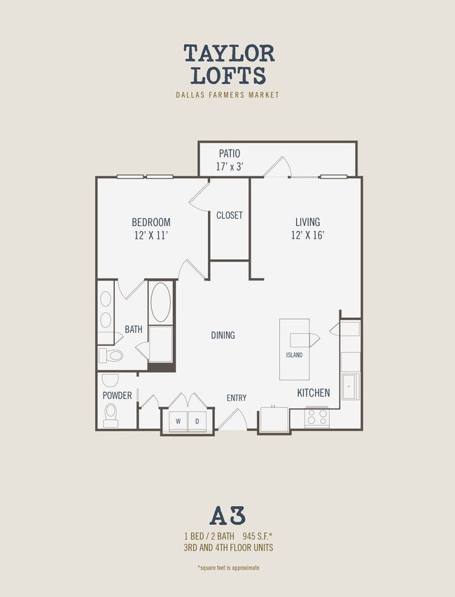 Floorplan - Taylor Lofts