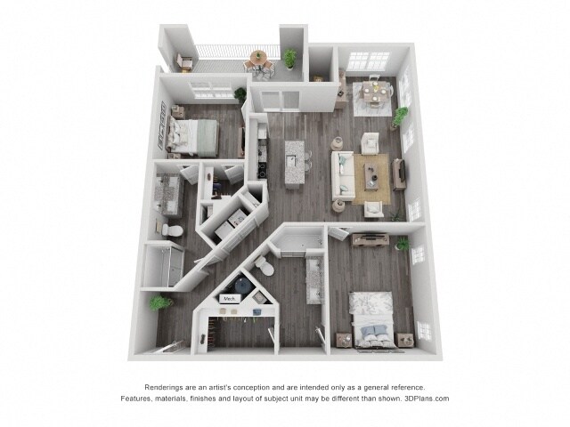 Floorplan - MainSail Apartments at Marco Shores