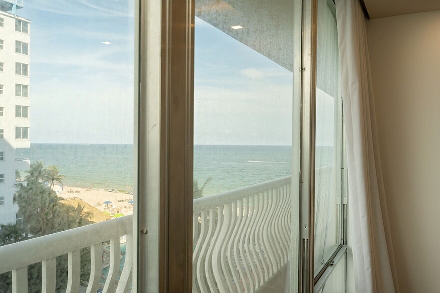 View from Guest Bedroom - 4020 Galt Ocean Dr