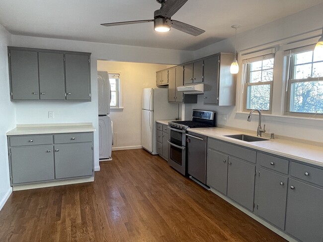 Newly renovated large two story unit in a multi-family home. Spacious rooms with ample storage space - 71 Madison Rd