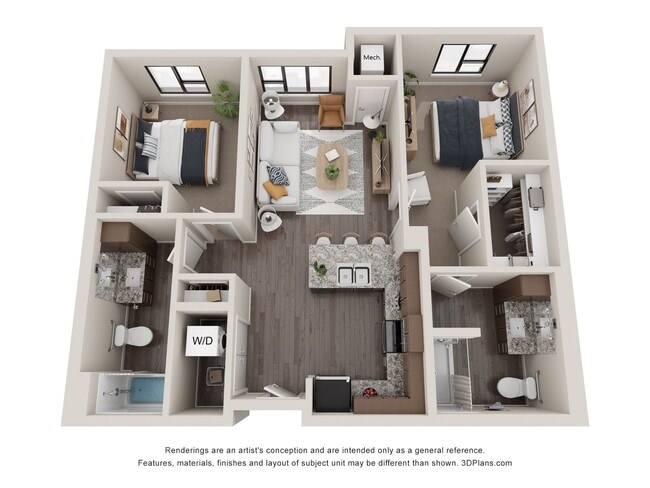 Floorplan - Decatur Landing I & II
