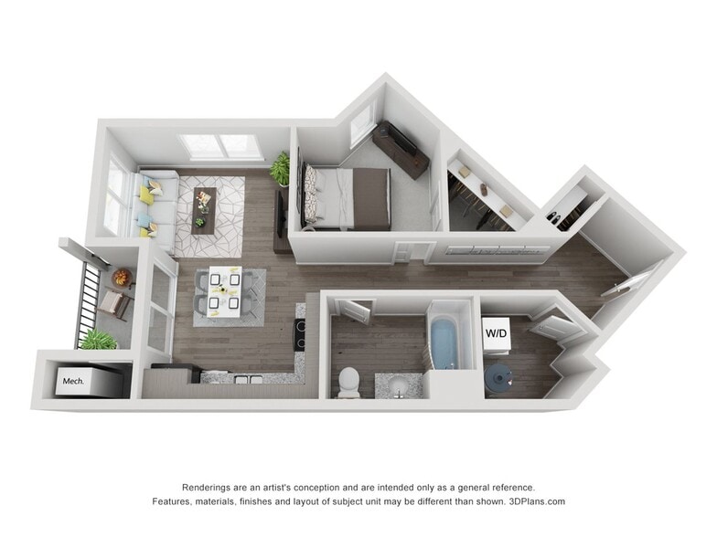 Interior Photo - Six67 College Avenue