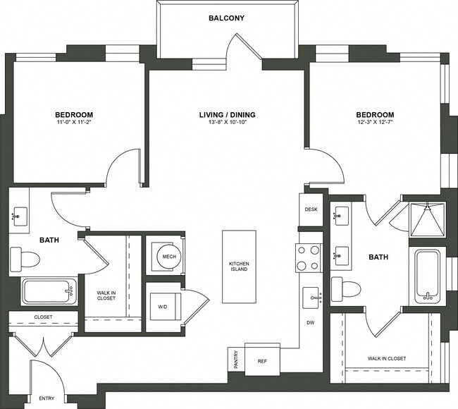 Floorplan - High Street Atlanta