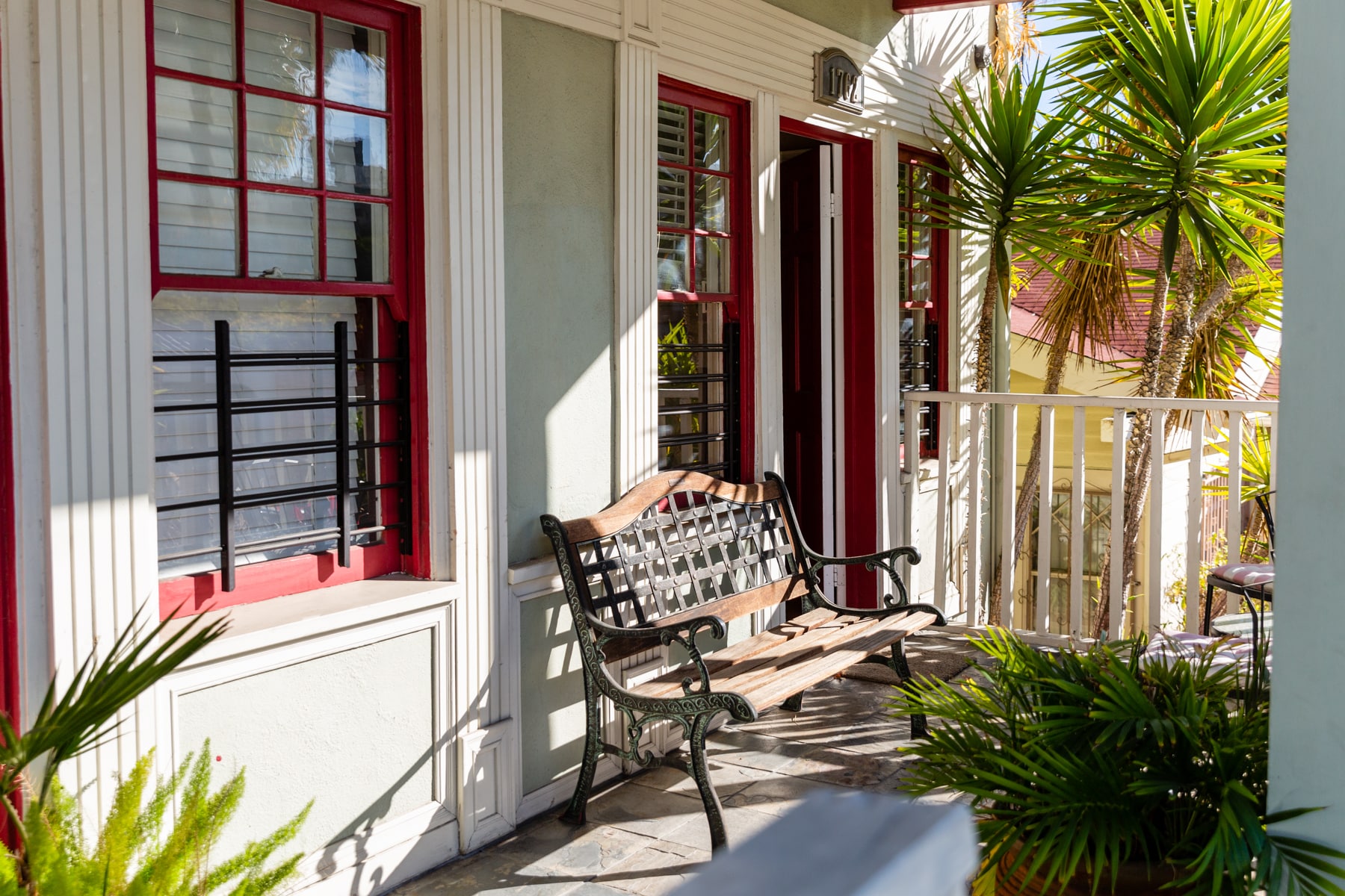 PORCH WITH OUTDOOR SEATING - 1762 Vista Del Mar Ave