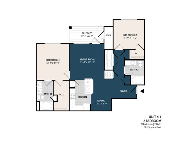 Floorplan - Sanctuary at Powell Place