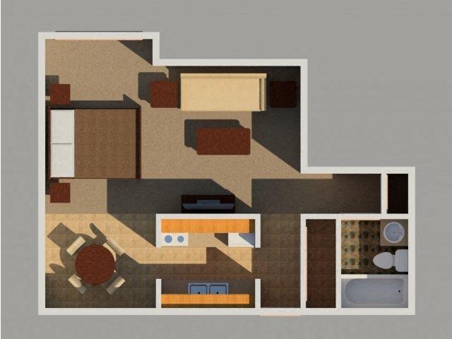 Floorplan - South View Apartments