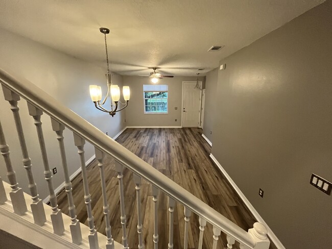 Living and Dining room from Stairs - 13155 Liberty Square Dr