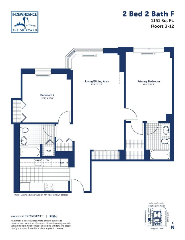 Floorplan - The North Independence