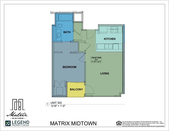 Floorplan - Matrix Midtown