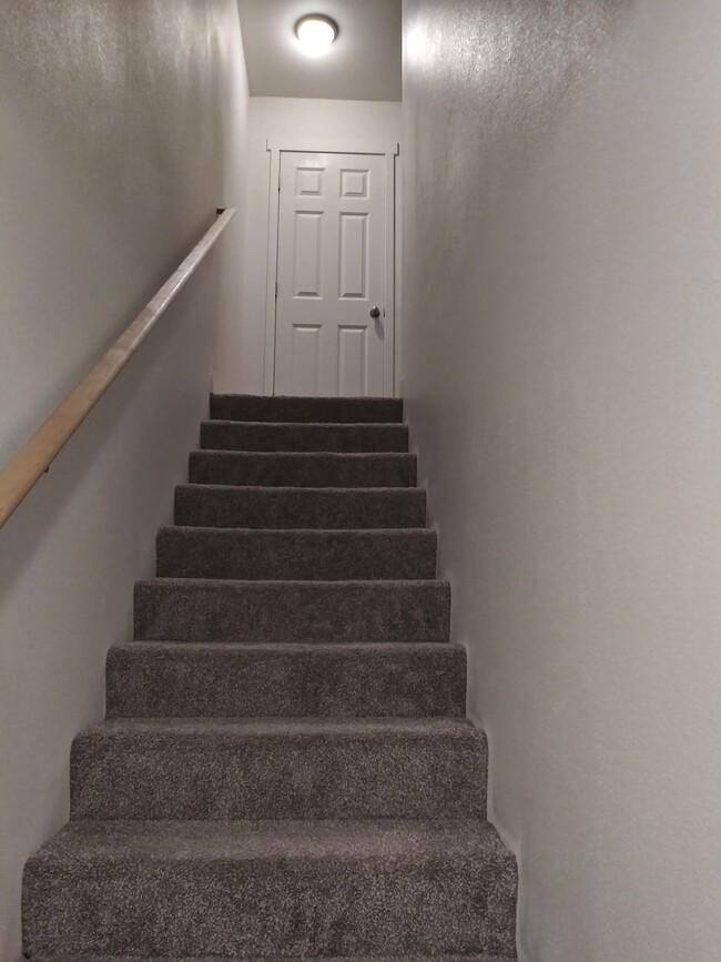 Closet top of stairs - 677 Cook Rd