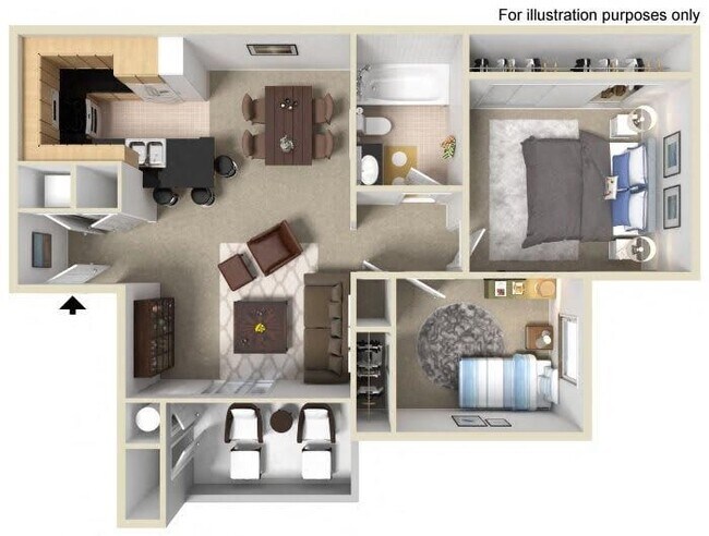 Floorplan - Vue at the Lake