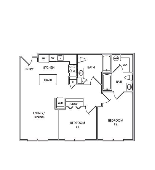 Floorplan - CityLine - Jersey City West