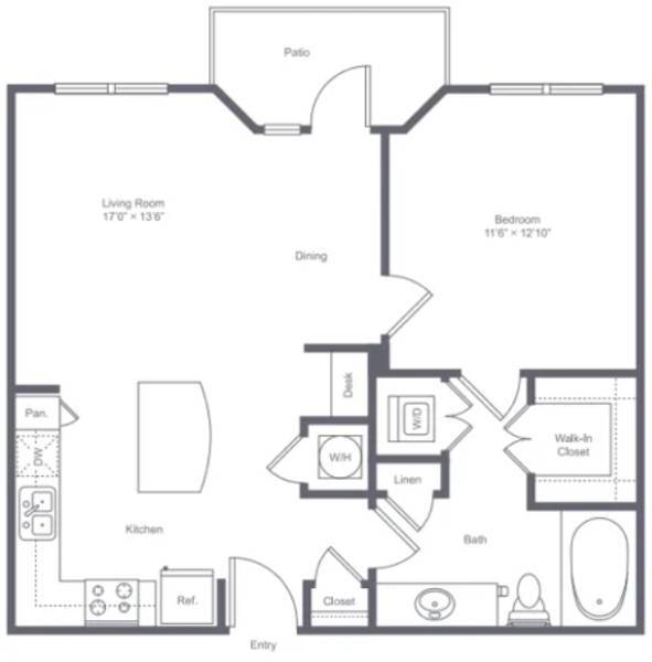 Floorplan - Park Central at Flower Mound