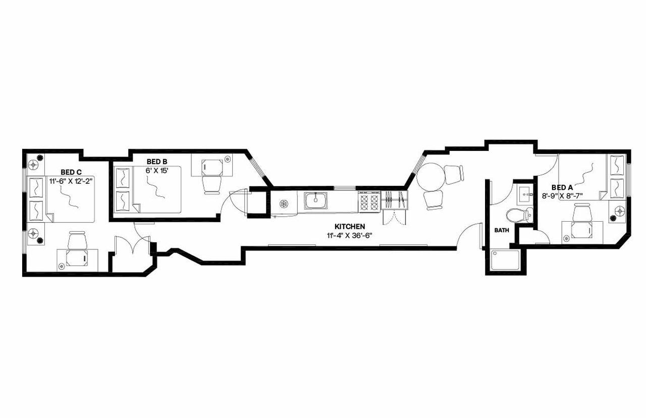 Building Photo - Room in Shared 3 bed/1 bath home
