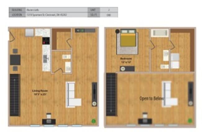 Floorplan - Alumni Lofts