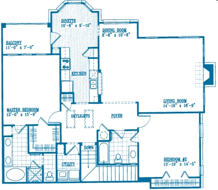 Floorplan - Westmount Apartments