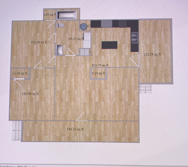 Floor plan for reference only. Measurements are approximate - 7051 Greenville Hwy