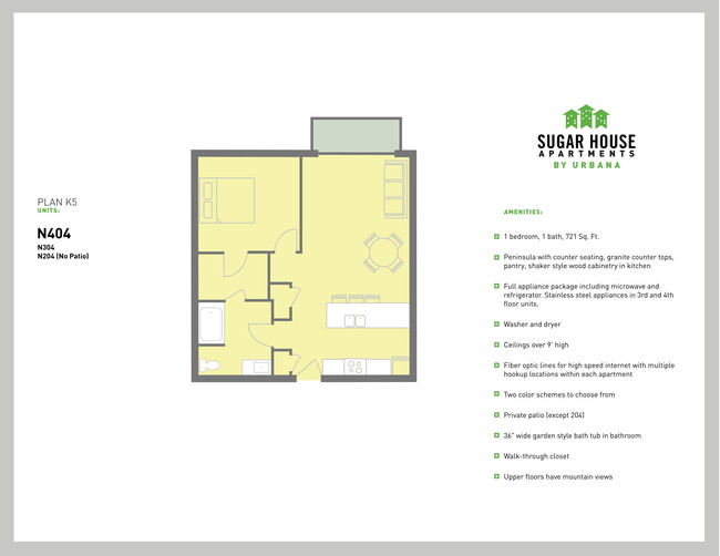 Floorplan - Sugar House Apartments By Urbana