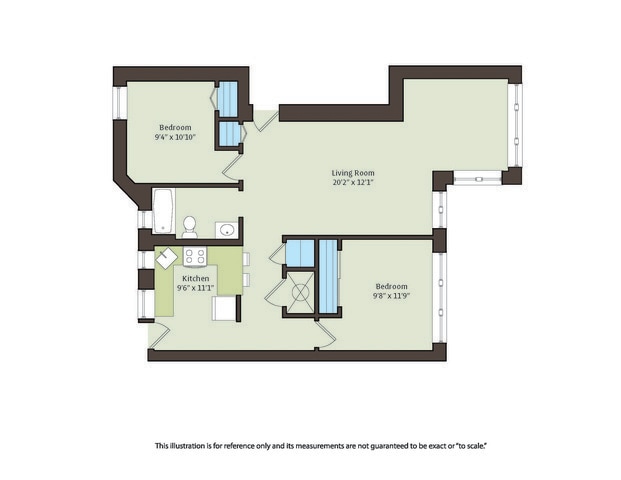 Floorplan - 5234-5244 S. Ingleside Avenue