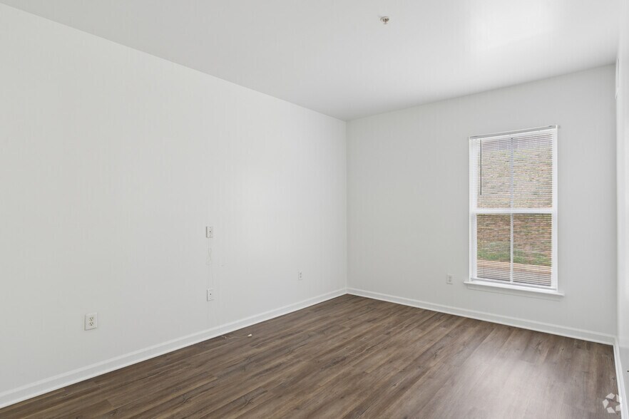 2BR, 2BA - 711SF - Primary Bedroom - Woods Edge Apartments - 55 and Better!