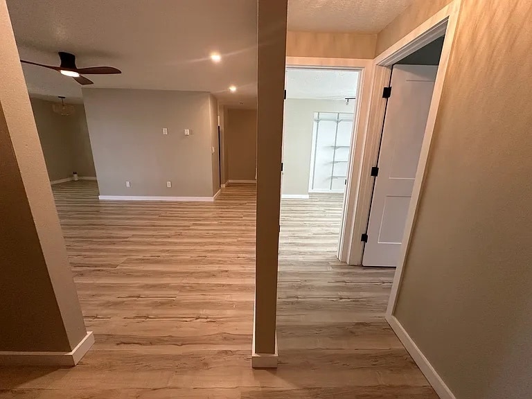 Family room and hall view - 8504 SW Mohawk St