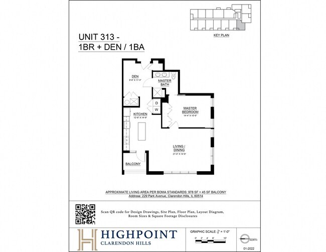 Floorplan - HIGHPOINT Clarendon Hills