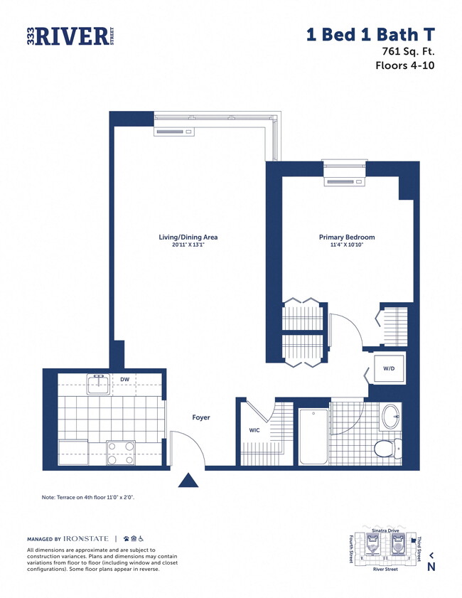 Floorplan - 333 River Street