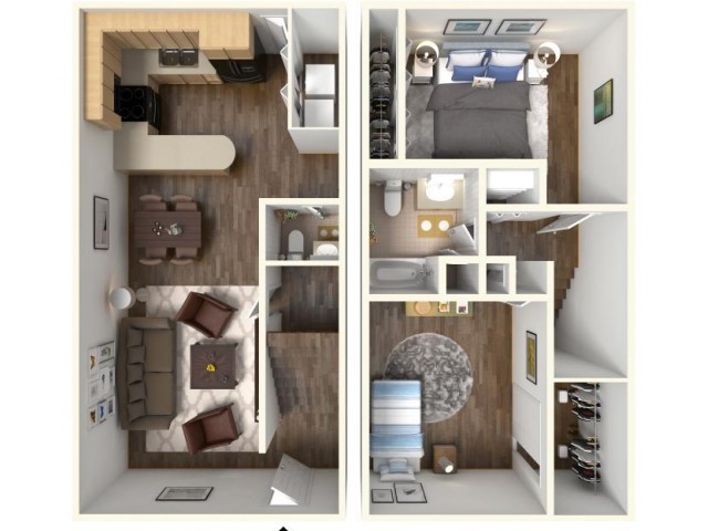 Floorplan - Stonebrook Townhomes