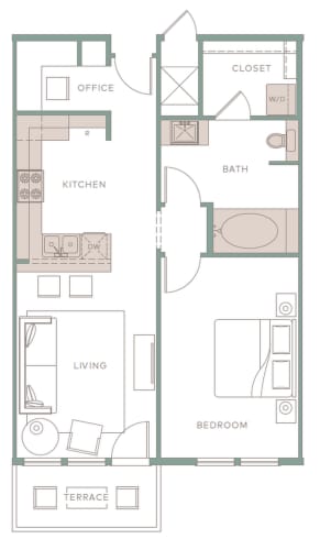 Floorplan - The Palmer