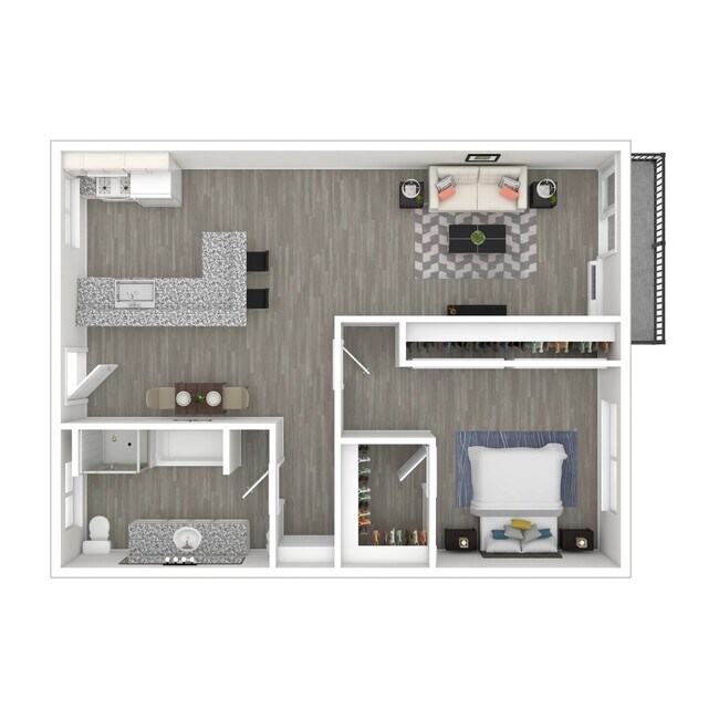 Floorplan - Glade Apartments