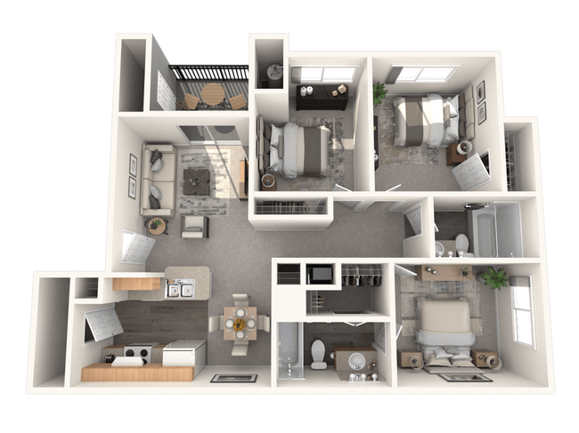 Floorplan - Reserve at Centerra Apartments