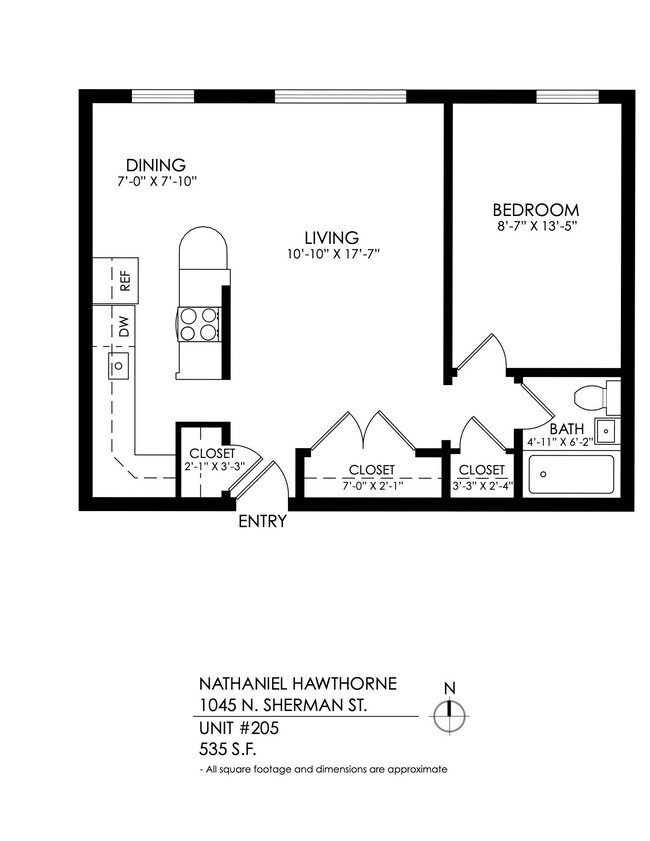 Floorplan - Nathaniel Hawthorne