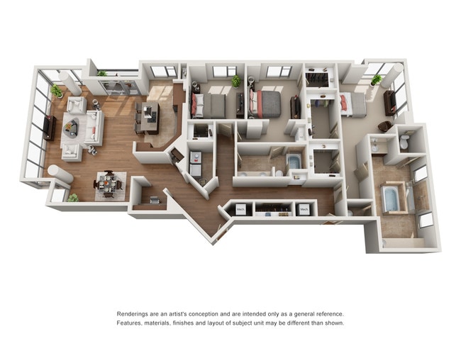 Floorplan - The Ashton at Judiciary Square