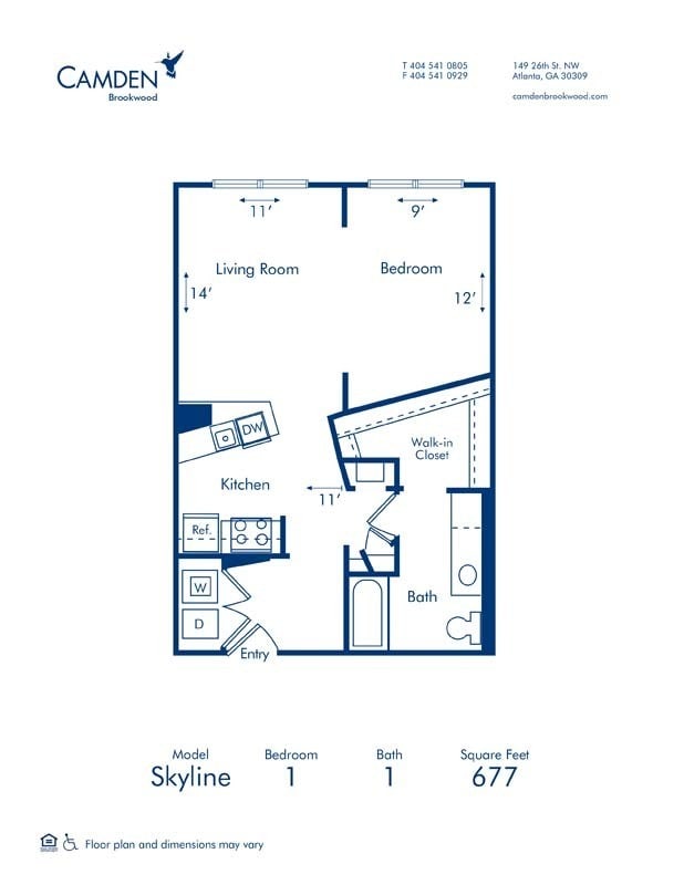 Floorplan - Camden Brookwood