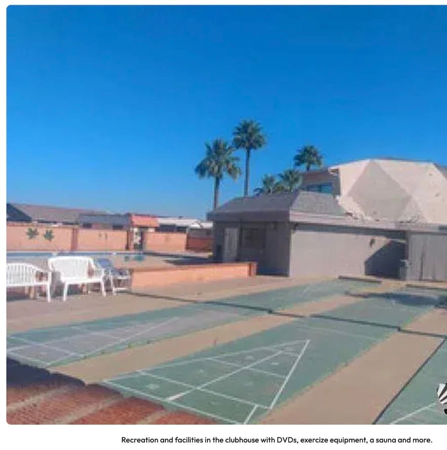 Wondeful clubhouse with exercize equioment, activities, a sauna, new laundry and more. - 11475 S Clara Anita Dr