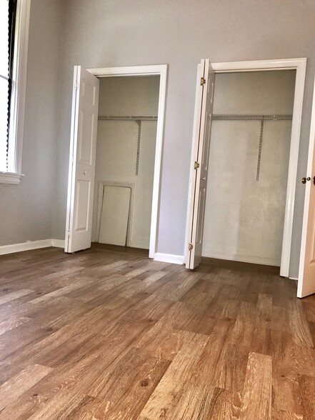 Bedroom and double closets - 1416 Sheffield St