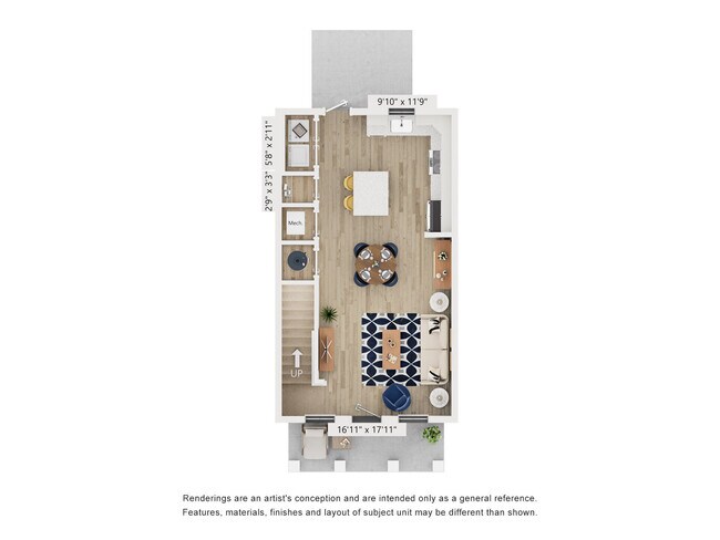 Floorplan - Hamlet at Avalon Park - Homes and Townhomes for Rent