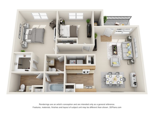 Windfern-Pointe_2x1-908-SQ-ft-Orchid.jpg - Windfern Pointe Apartments