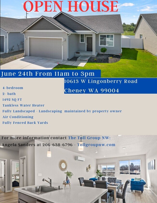 10613 Lingonberry Rd 10613 Lingonberry Rd Cheney WA 99004 Apartment