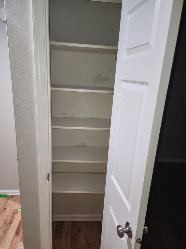 Upstairs linen closet - 3218 Dunnbury Ct