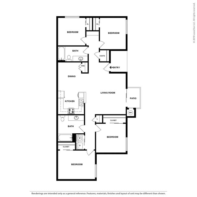 Floorplan - Carrington Pointe Apartments