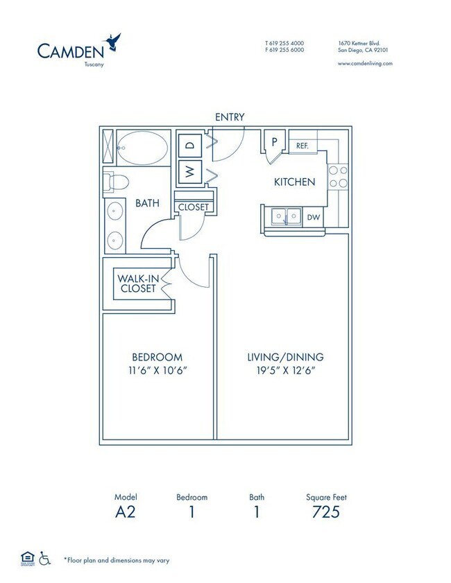 Floorplan - Camden Tuscany
