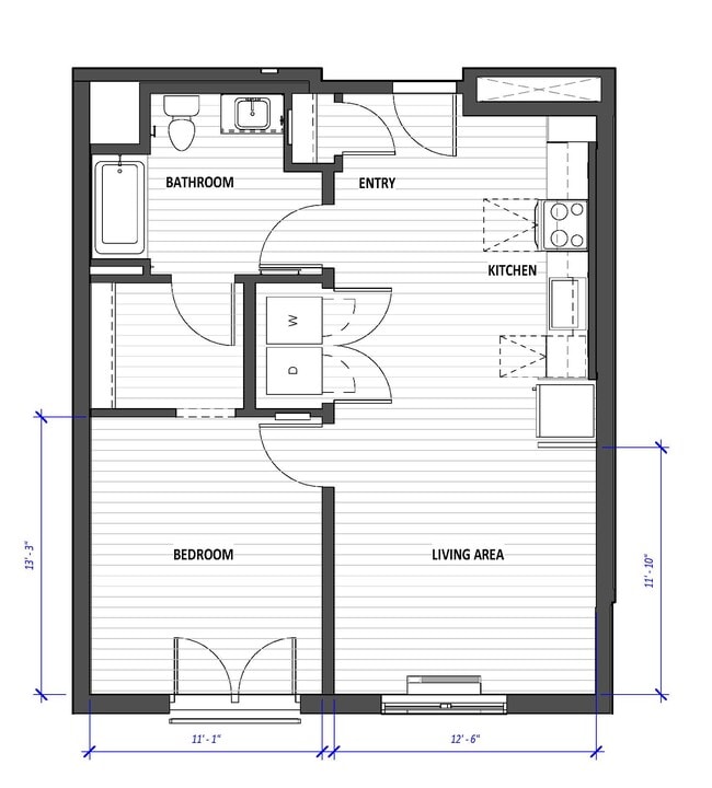 Floorplan - Hyas Point Apartments
