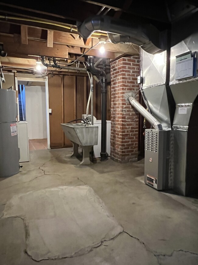 Laundry Room / Storage Area Downstairs - 5005 SE Woodward St