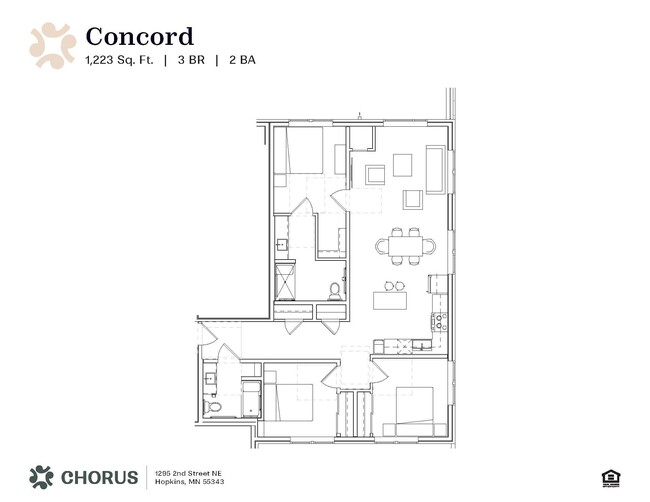 Floorplan - Chorus Apartments