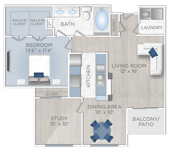 Floorplan - Midtown Arbor Place