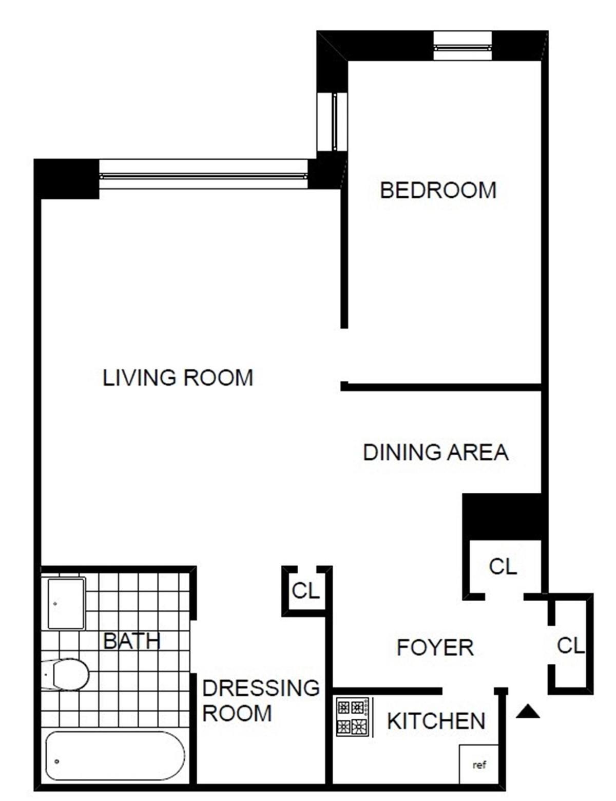 Floor plan - 135 E 54th St