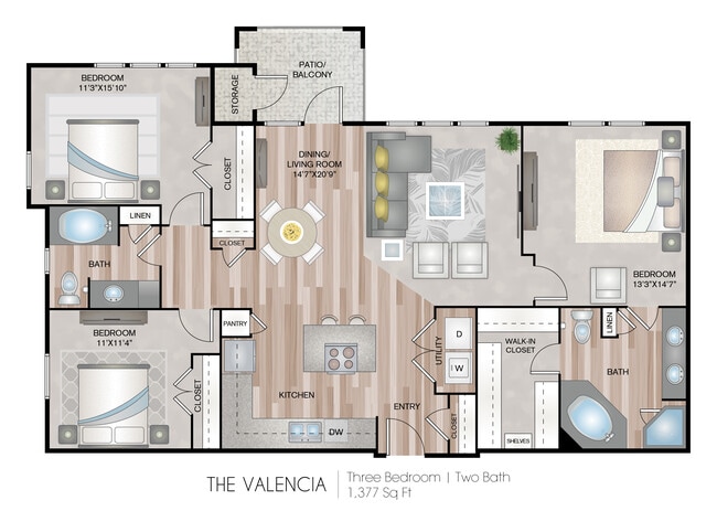 Floorplan - Centreport Lake